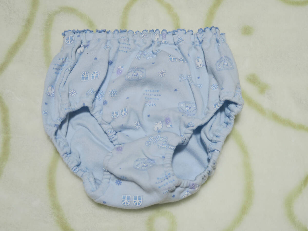 小學(xué)校高學(xué)年サイズ　女の子パンツ　ブルー