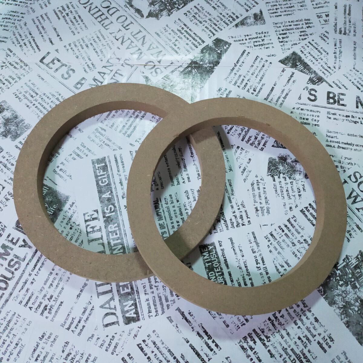 * новый товар *MDF производства. дефлектор панель 2 шт. комплект универсальный типа 16cm,17cm,6.5in. использование возможность включая доставку!