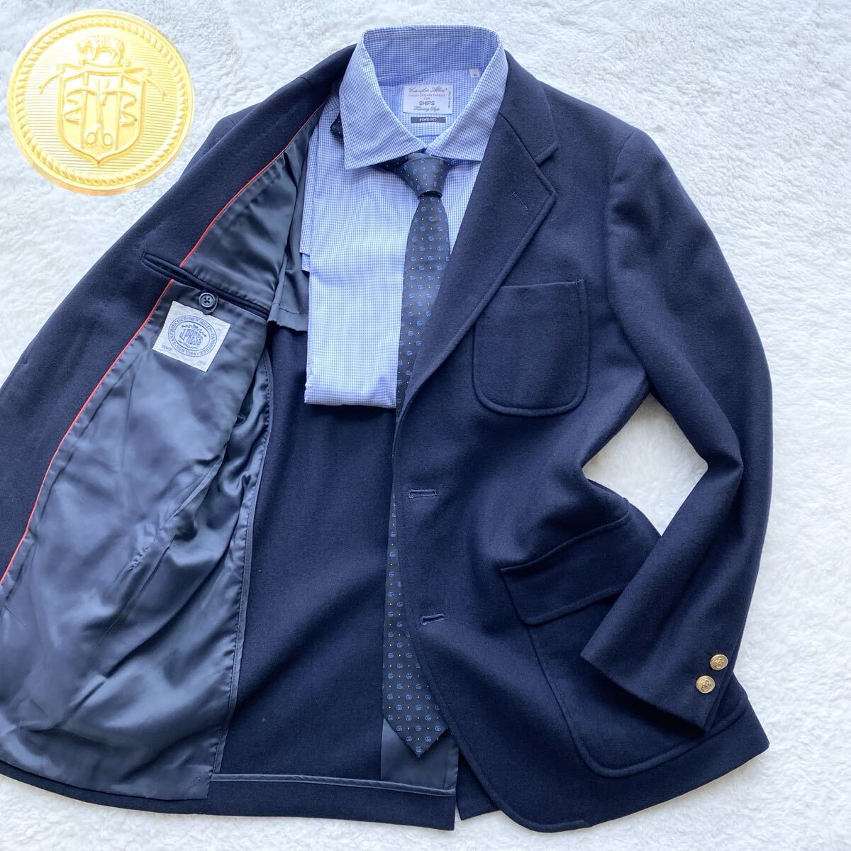 新品 Jプレス レジメンタル ネクタイ ストライプ ジェイプレス