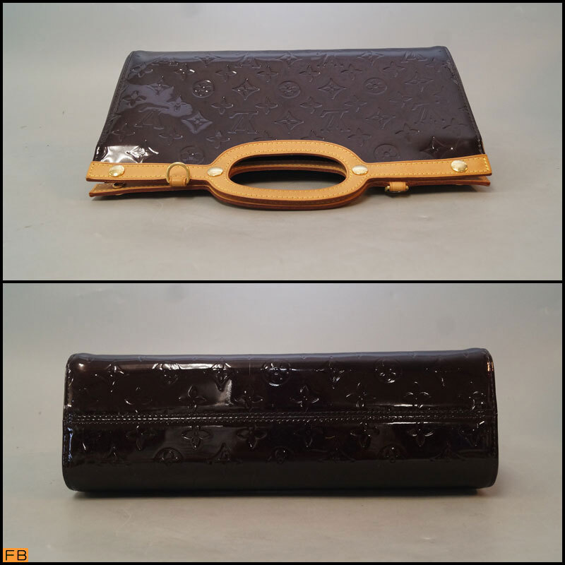 yd02-LOUIS VUITTON ルイヴィトン 2way ショルダーバッグ ROXBURY DRIVE ロクスバリー ドライブ M93569 ヴェルニ 保存袋付 箱付 フランス制