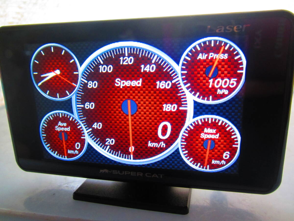 YUPITERU SUPER CAT レーザー＆レーダー探知機　LS330（Z130L/GS403/A380同等品） 中古品