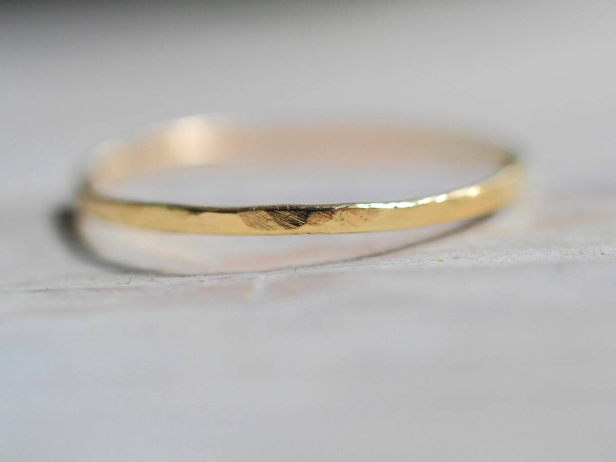K10　リング　１6号　細めのリング_画像6