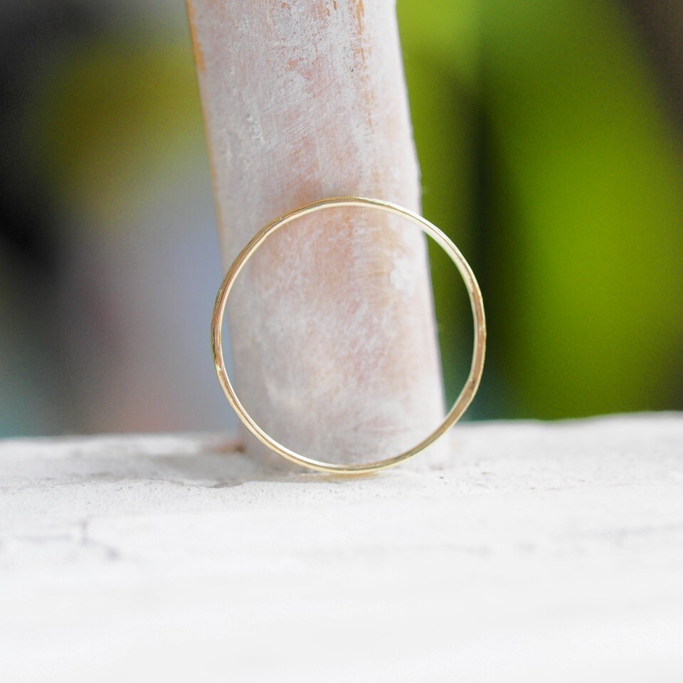 K10　リング　１6号　細めのリング_画像1