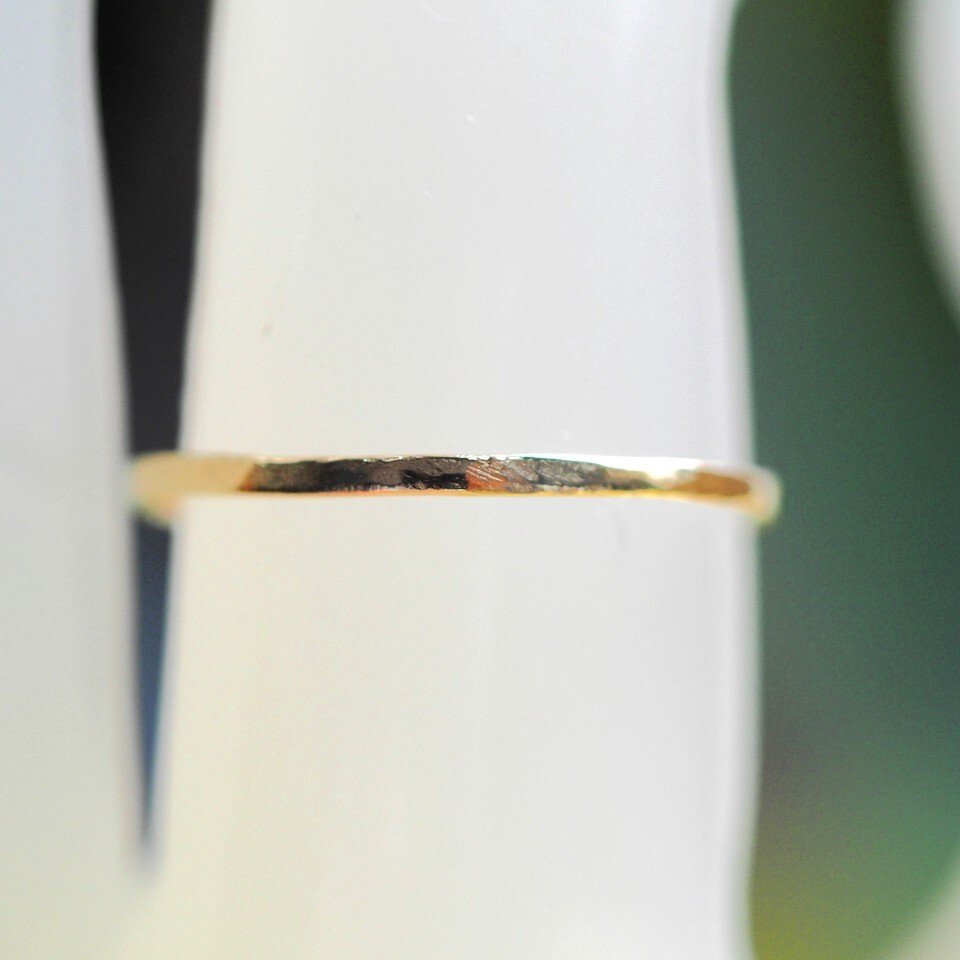 K10　リング　１6号　細めのリング_画像8