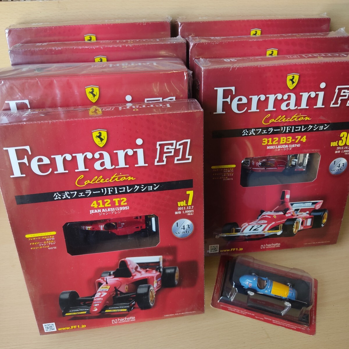 フェラーリF1コレクション 8臺まとめ 未開封