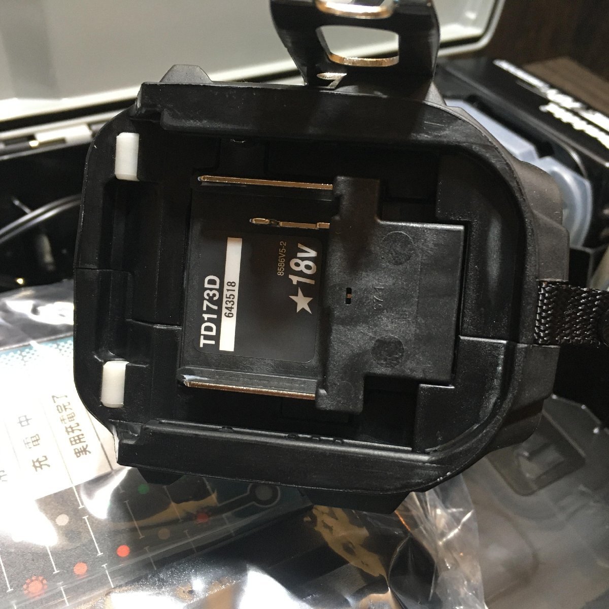  не использовался makita Makita заряжающийся ударный инструмент TD173DRGXB 18V 6.0Ah 108Wh аккумулятор 2 шт 