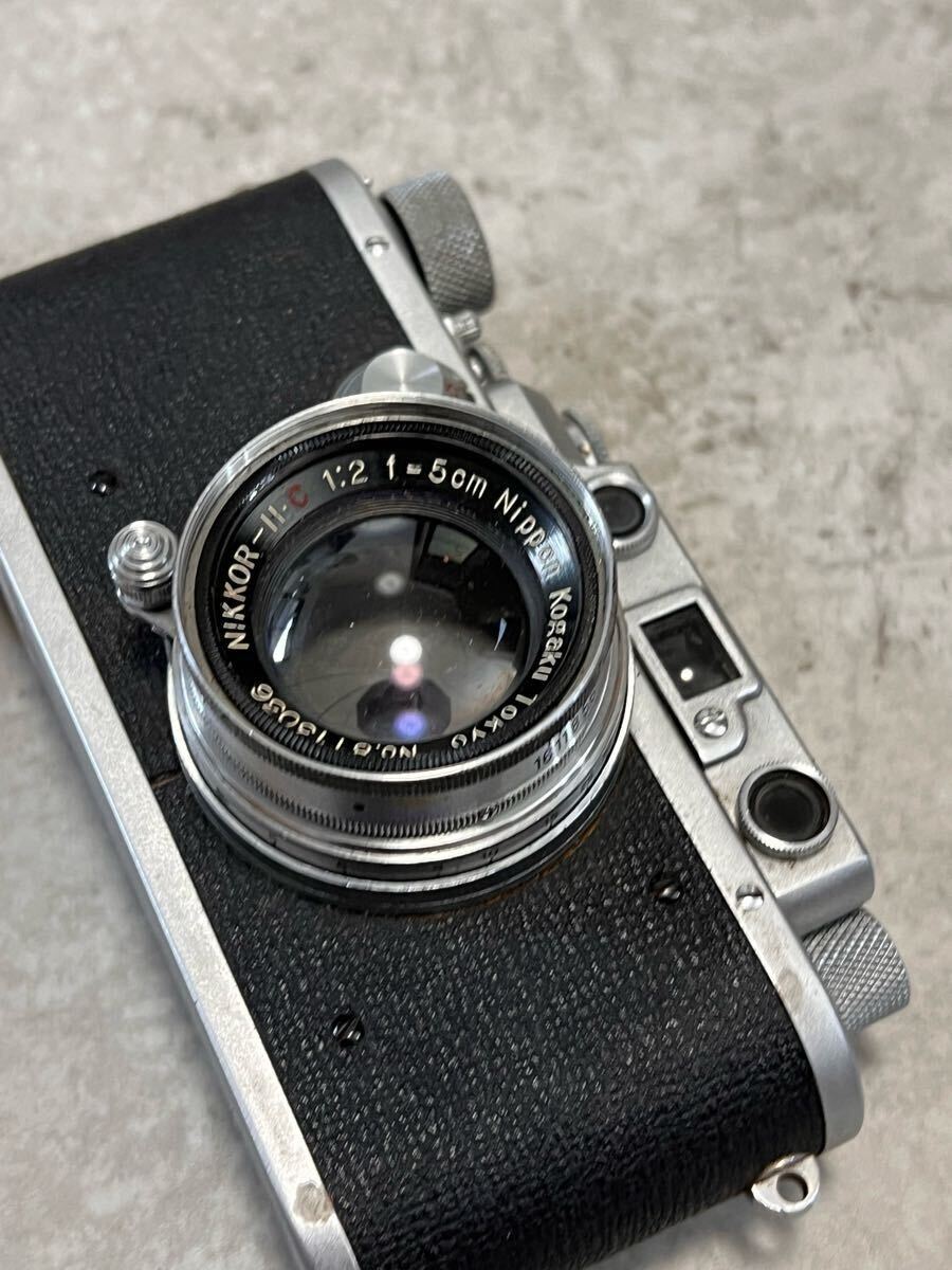 Nicca カメラ camera 希少品 NIKKOR 1:2 f=5cm nippon kogaku tokyo ヴィンテージカメラ