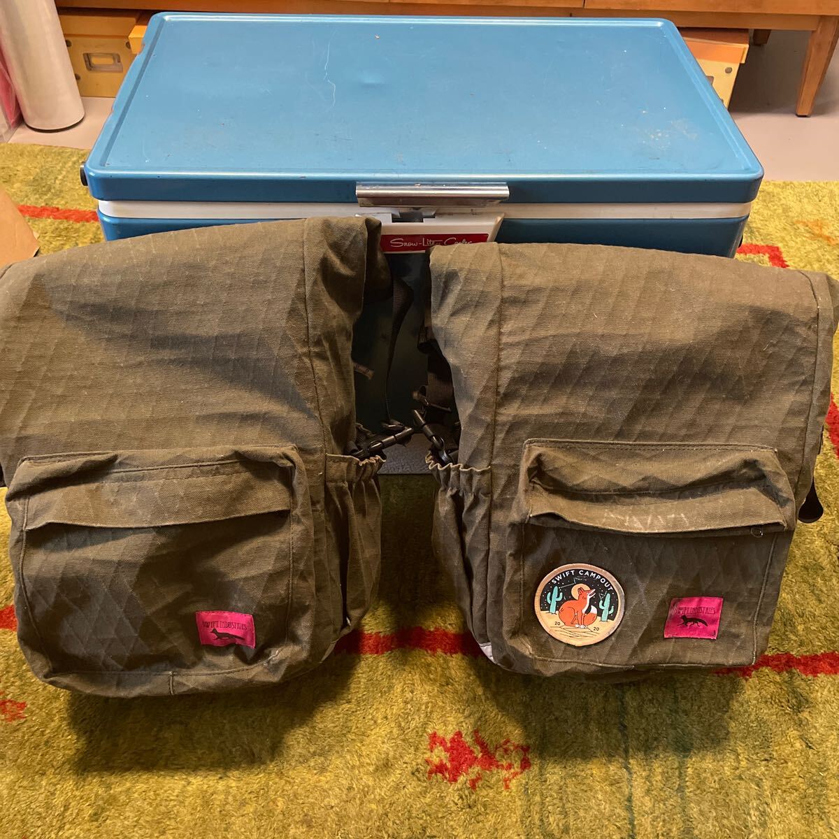 Swift Industries スイフトインダストリーズ　パニアバッグ　Jr. Ranger Pannier (Rivendell Crust Bike Surly) 左右　2個(gè)セット