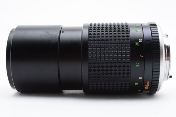 [良品]ミノルタ MINOLTA MC TELE ROKKOR 200mm f/4 マニュアルフォーカス 望遠 レンズ 2494077