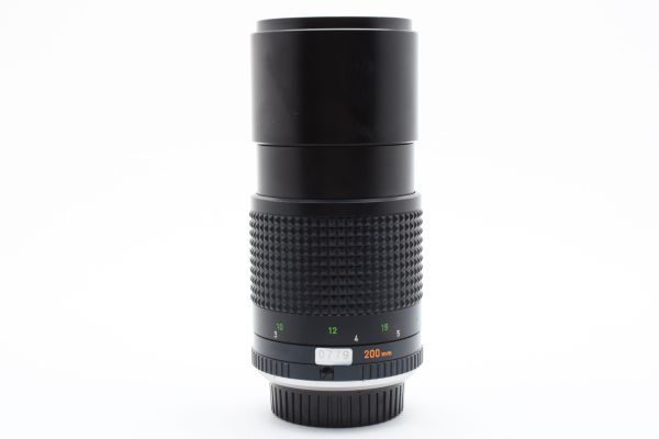 [良品]ミノルタ MINOLTA MC TELE ROKKOR 200mm f/4 マニュアルフォーカス 望遠 レンズ 2494077