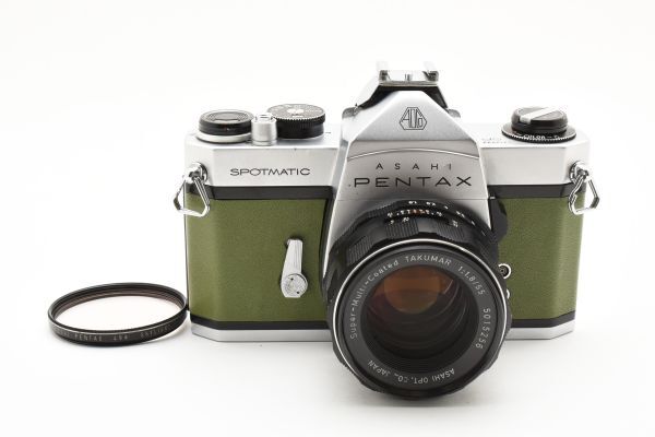 [良品]ペンタックス PENTAX SP 35mm フィルムカメラ ＋Super Multi Coated Takumar 55mm f/1.8 2502341