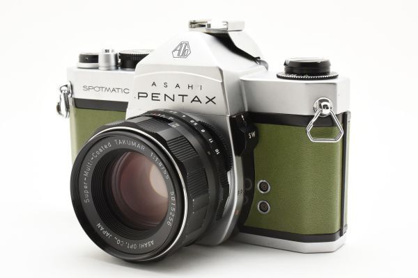 [良品]ペンタックス PENTAX SP 35mm フィルムカメラ ＋Super Multi Coated Takumar 55mm f/1.8 2502341