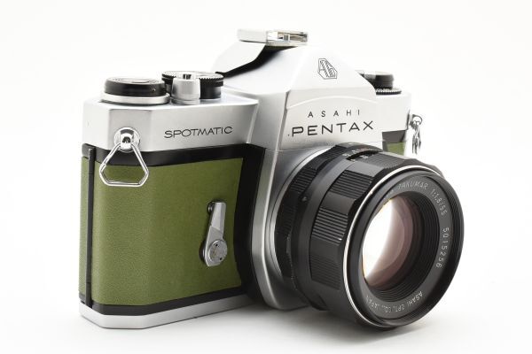 [良品]ペンタックス PENTAX SP 35mm フィルムカメラ ＋Super Multi Coated Takumar 55mm f/1.8 2502341
