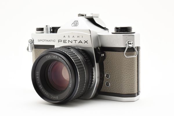 [并品]ペンタックス PENTAX SP 35mm フィルムカメラ ＋SMC Takumar 55mm f/1.8 2502343