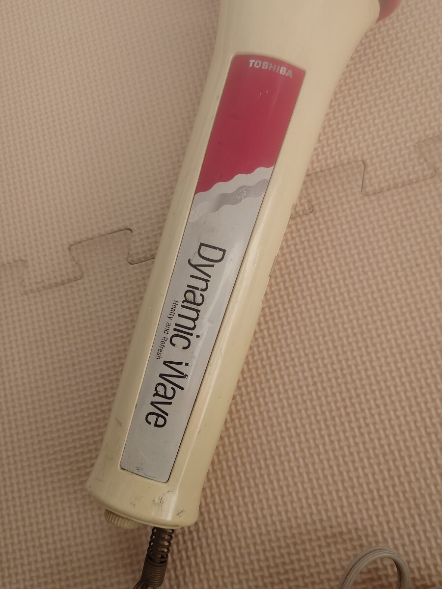 東芝 電気マッサージャー EM-320 Dynamic Wave ハンディーマッサージャー 電気 電動(dòng) マッサージ機(jī) レトロ