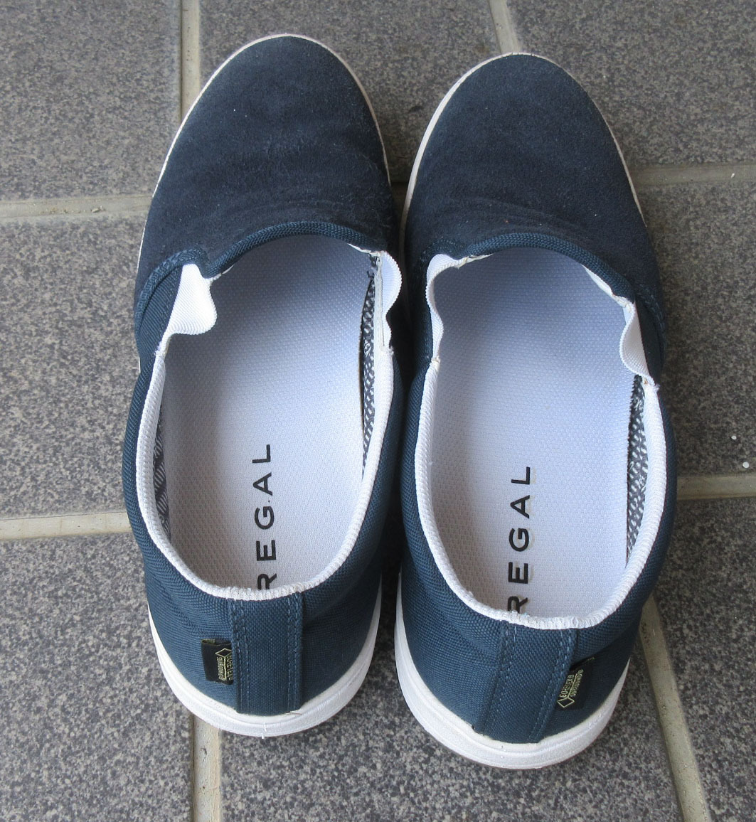 REGAL リーガル バックスシューズ　GORE-TEX ゴアテックス 防水　25.5cm　ネイビースエード