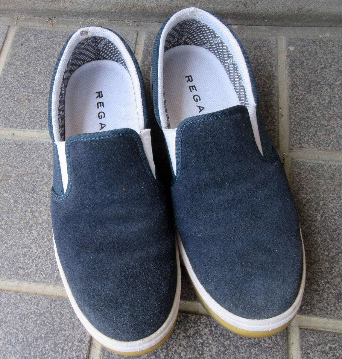 REGAL リーガル バックスシューズ　GORE-TEX ゴアテックス 防水　25.5cm　ネイビースエード