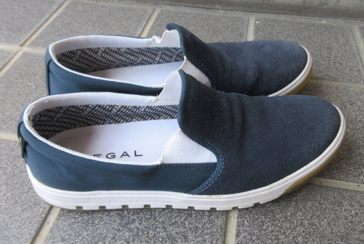 REGAL リーガル バックスシューズ　GORE-TEX ゴアテックス 防水　25.5cm　ネイビースエード