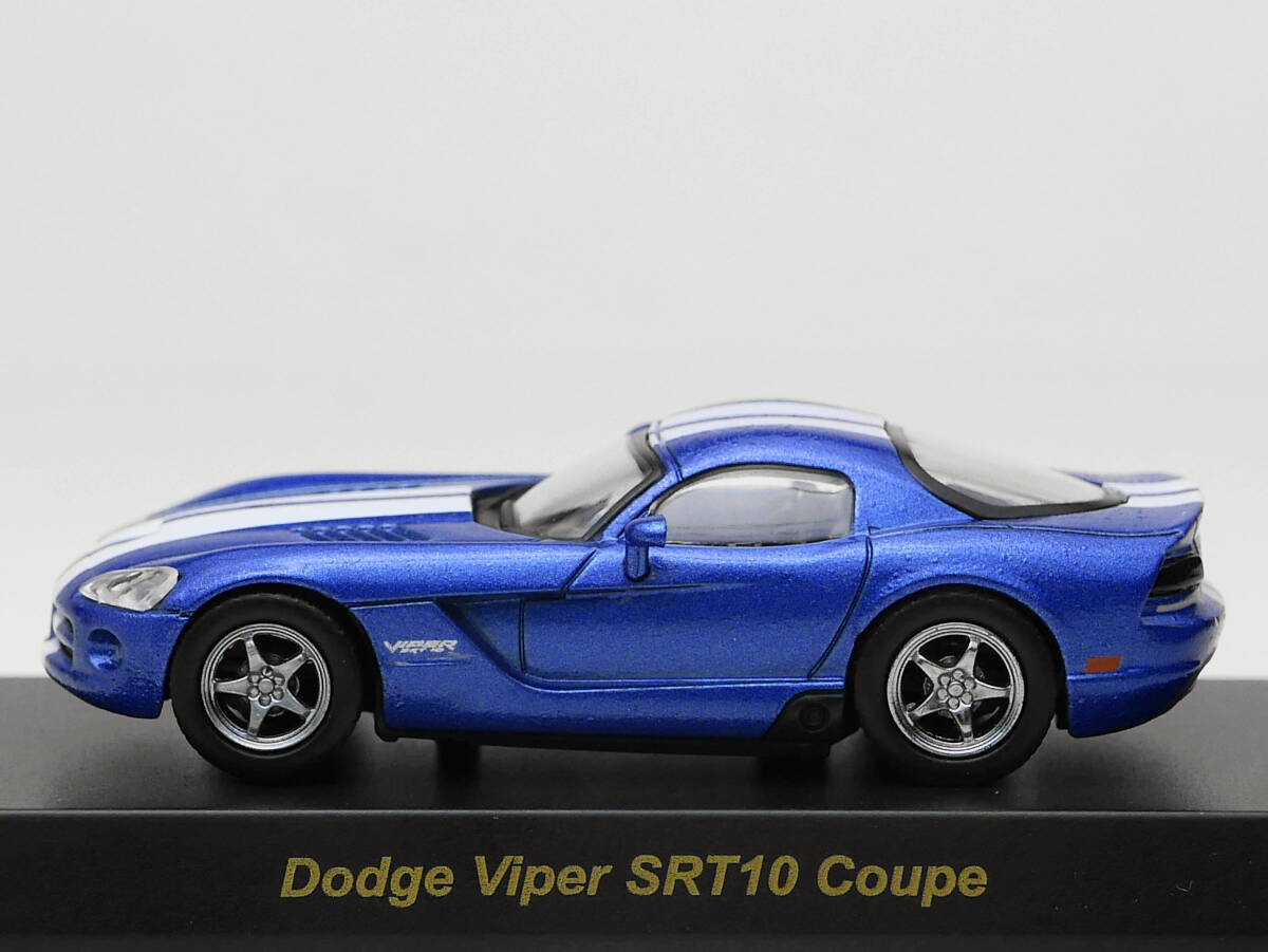 1/64 京商 ダッジ ヴァイパーSRT10 クーペ [2代目] 青 CVS#31 USAスポーツ1