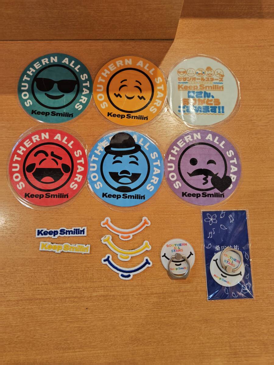 サザンオールスターズ　色々グッズ　中にはレア(ライブ會場で降り注いだテープ)な物もあります！