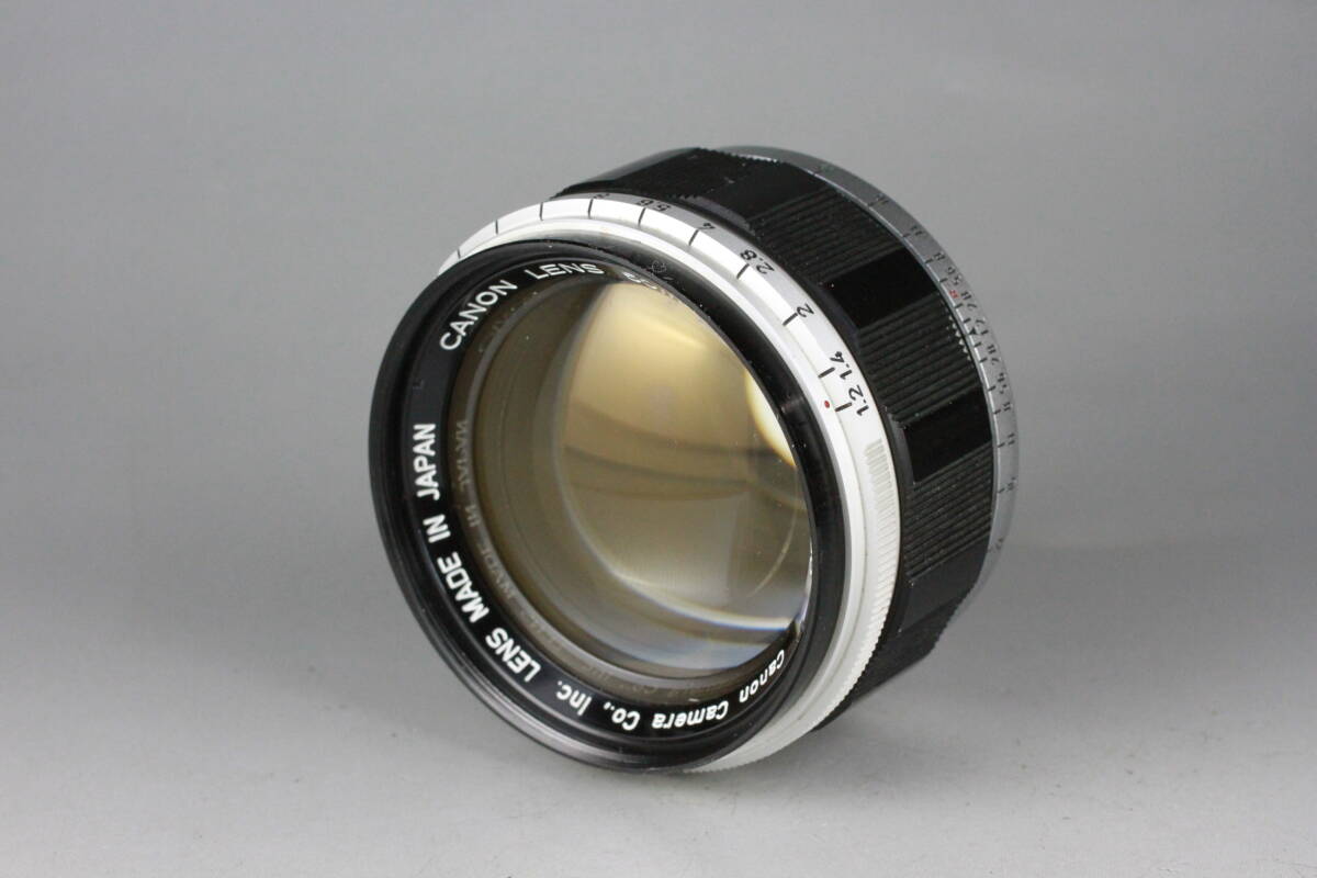 【良品】実寫テスト済み Canon 50mm F1.2 ライカ Lマウント キャノン 大口徑 レンズ キヤノン LENS #93-2