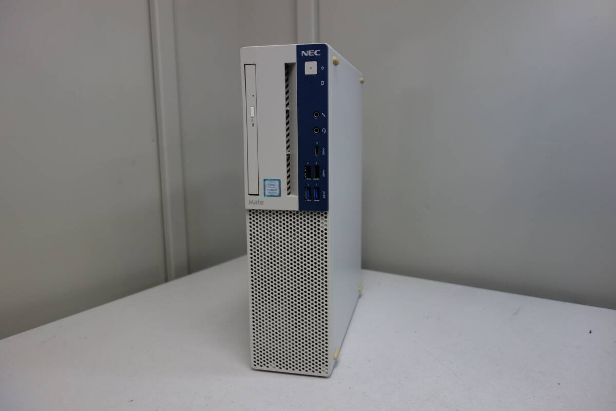 4978★NEC Mate Mate MKH32E Core i7 8700 HDD/無 メモリ/8GB　BIOS確認