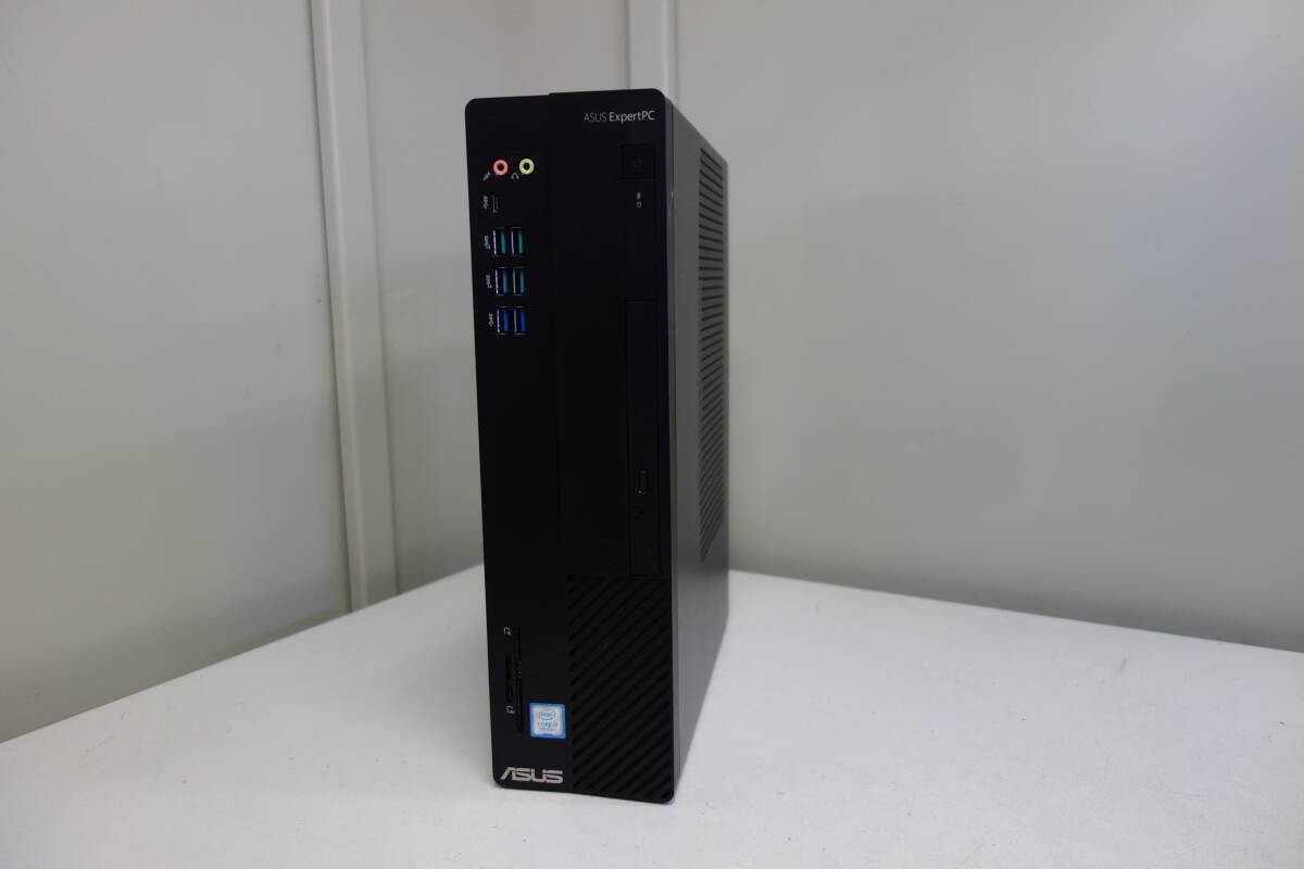 5011★ASUS ExpertPC D6414SFF Core i7 9700 HDD/無 メモリ/8GB　BIOS確認(rèn)
