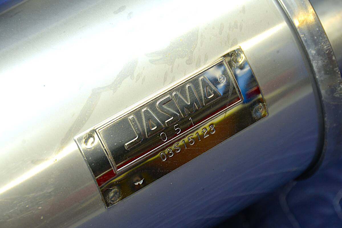 ローバーミニ　JASMA　1.3純正タイプ　ステンレスサイド出しマフラー　HKS共同開発　1.3i　1.3キャブ　クラシックミニ　ミニクーパー