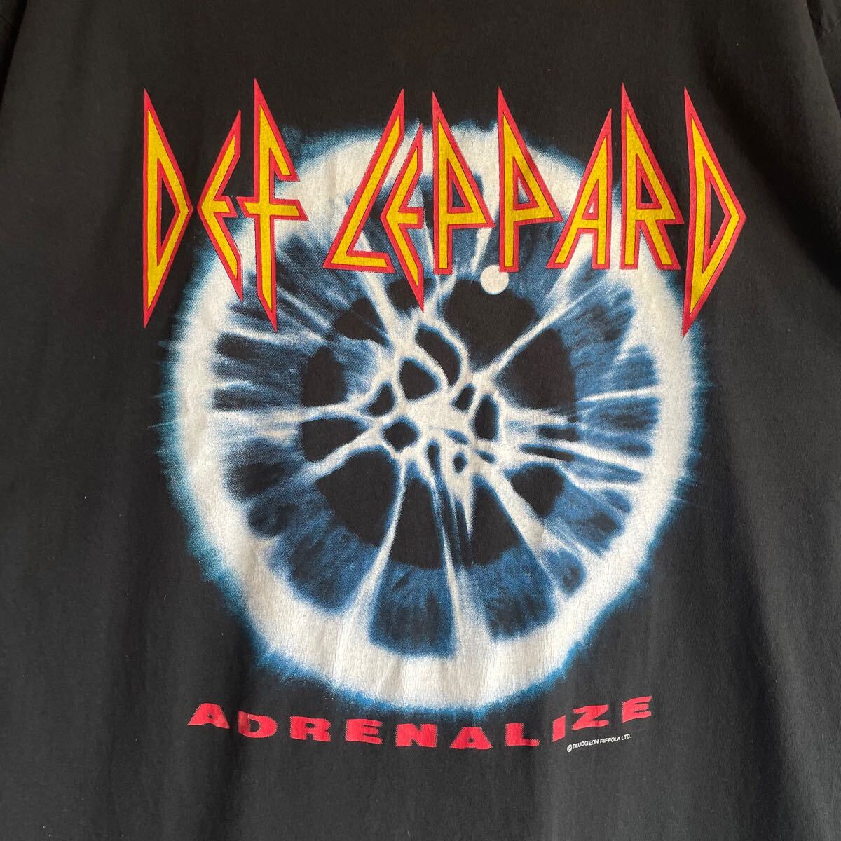 90s Def Leppard диф Leopard футболка частота T чёрный XL NIRVANAniruva-na частота футболка черный 