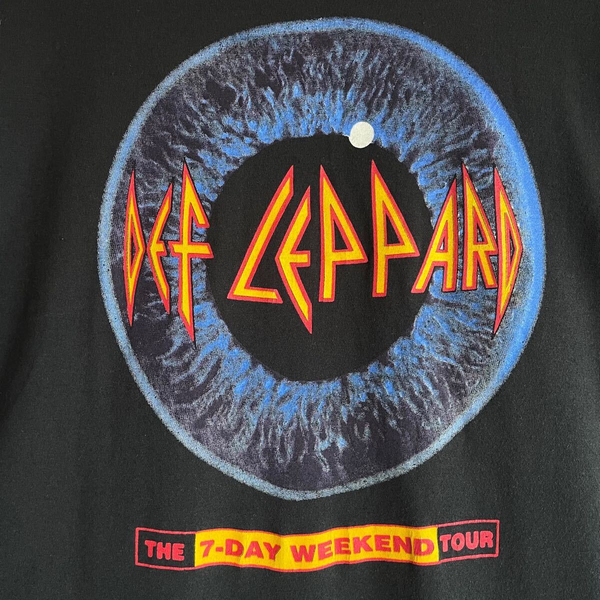 90s Def Leppard диф Leopard футболка частота T чёрный XL NIRVANAniruva-na частота футболка черный 