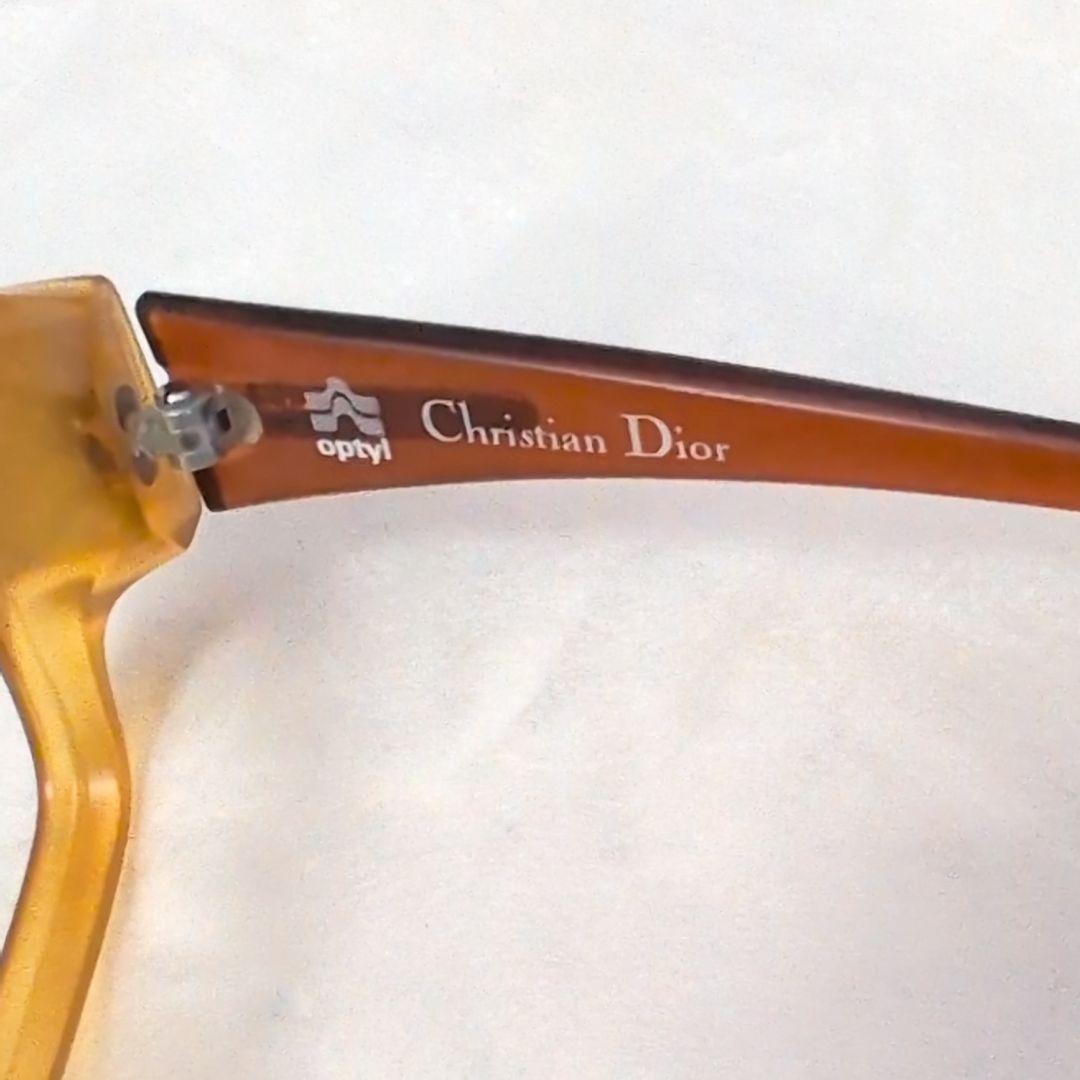 【定価35,000円/未使用デッドストック】Christian Dior クリスチャンディオール 眼鏡フレーム メガネ ユニセックス ヴィンテージ