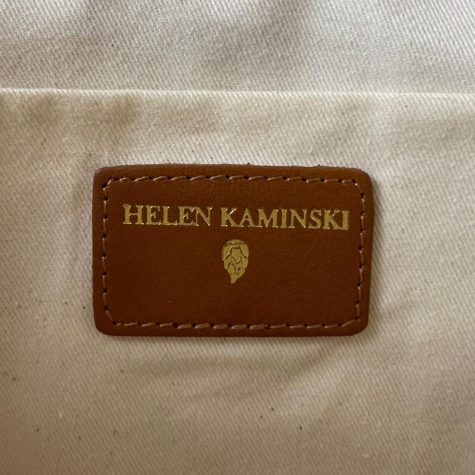 【極美品】HELEN KAMINSKI ヘレンカミンスキー ラフィア かごバッグ トート Marhianna S ハンドバッグ カジュアル 大容量 籠 ベージュ