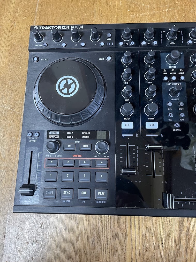 NATIVE INSTRUMENTS TRAKTOR KONTROL S4 DJ コントローラー 