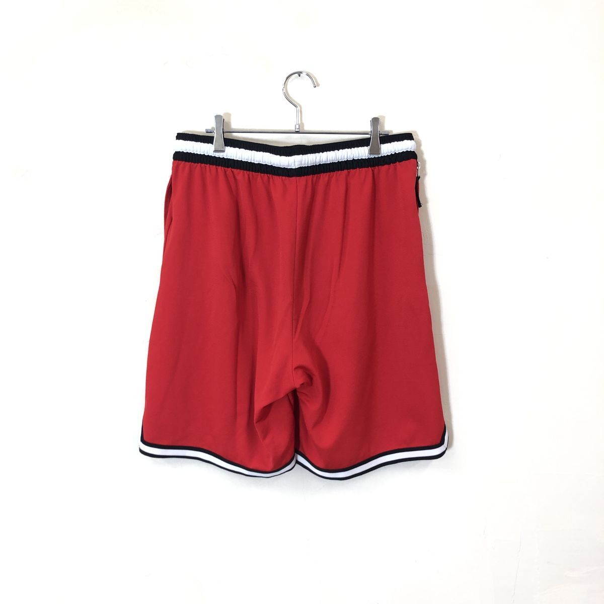 1R2412R-U◆NIKE ナイキ バスパン バスケットボールショーツ ショートパンツ 短パン ポケット ビッグシルエット◆size3XL レッド