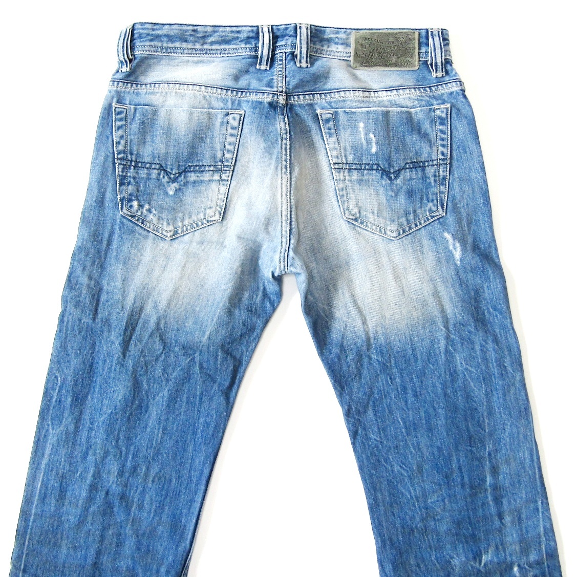 DIESELディーゼルVIKER▼ストレートデニム▼ダメージ加工▼29インチ▼ウエスト約84cm_画像6