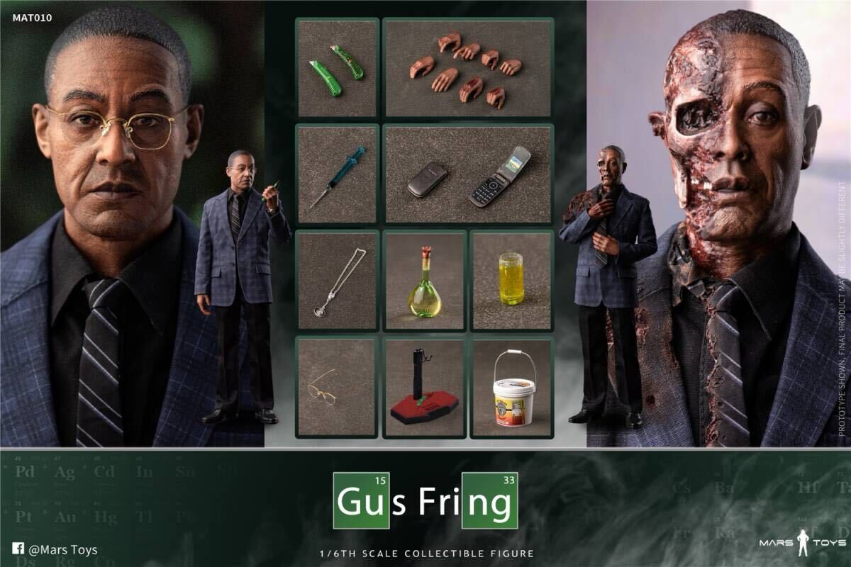 Mars Toys 1/6 ガス・フリング 2体セット 未開封新品 MAT010 Gus Fring double figure 検) ブレイキング バッド Breaking Bad ウォルター_画像9