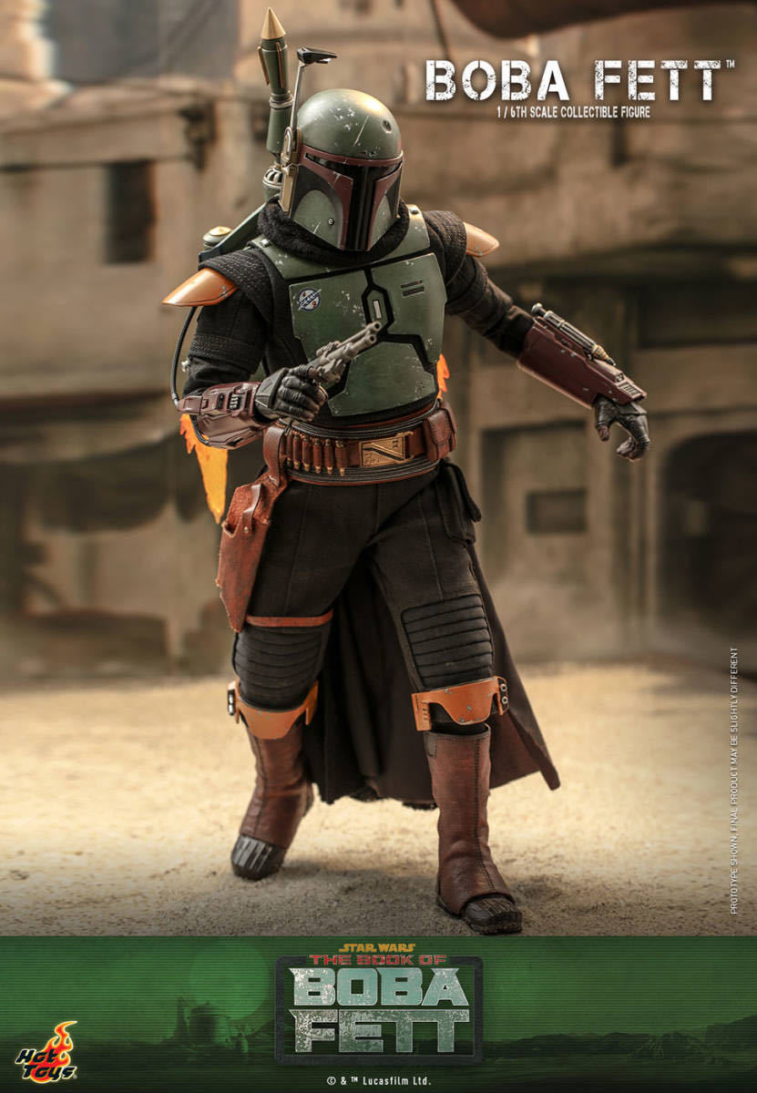 ホットトイズ 1/6 ボバ・フェット スター・ウォーズ マンダロリアン 未開封新品 TMS078 Star Wars The Book of Boba Fett Hottoys_画像6