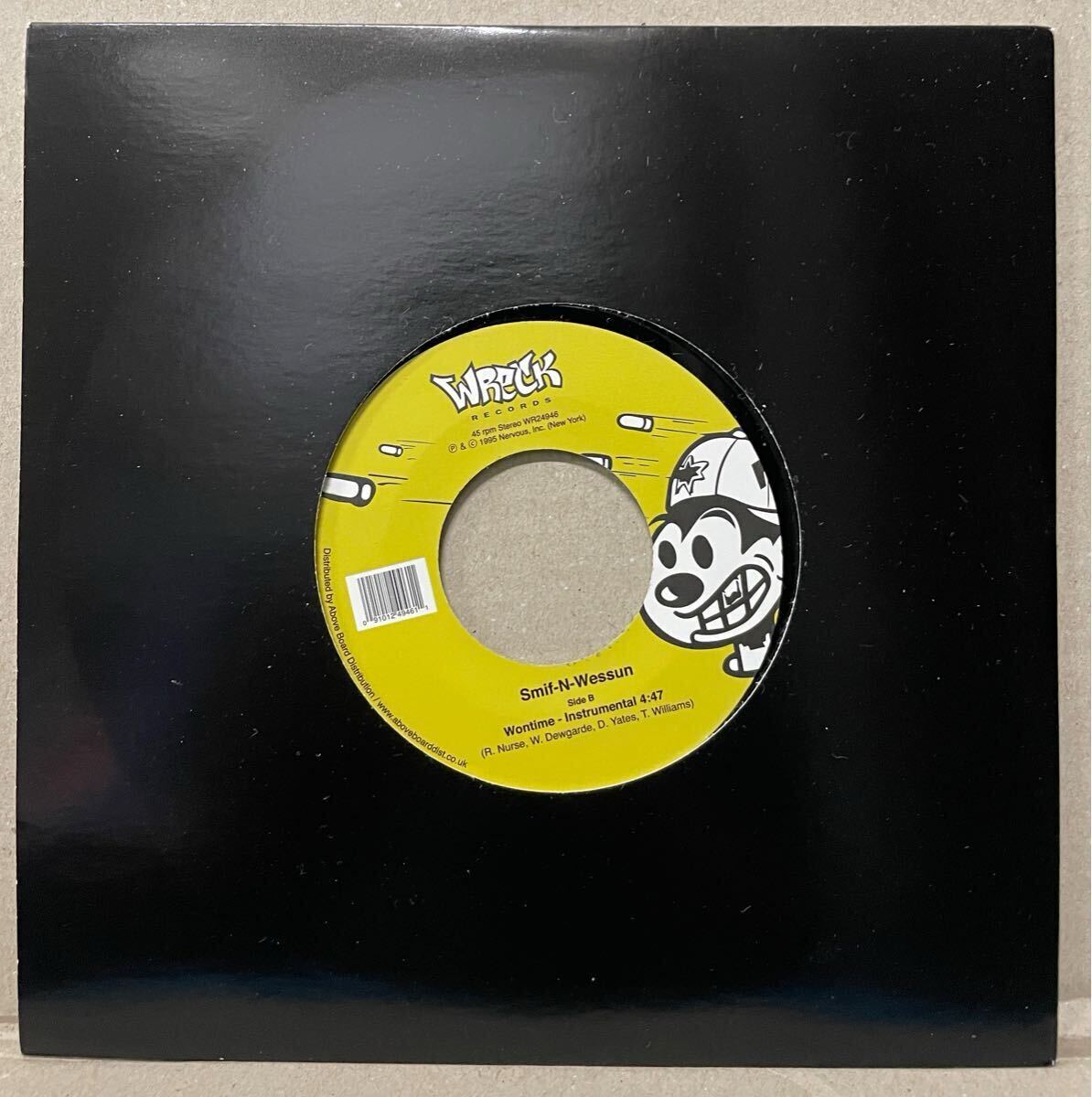 [7 дюймовый ]SMIF-N-WESSUN[WONTIME / INST]COCOA BROVAZ BOOT CAMP CLIQUE BLACK MOON