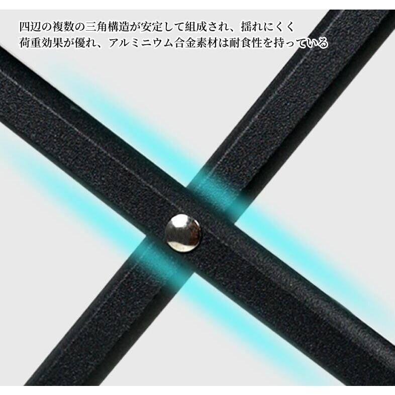 キャンプテーブル アウトドア 折りたたみ アルミ ロールテーブル ハイキング BBQ キャンプ用 コンパクト 超軽量 zchw0182