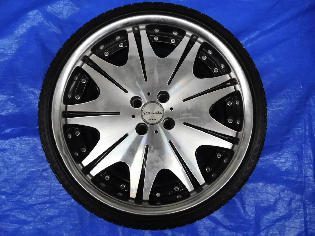 s_ タイヤホイール4本セット 215/35R18 ATR SPORTS 18インチ WORK ヴァリアンツァ 8.5/8J ×18 +35/38 100/4H 16年制タイヤの特価品 昭和店