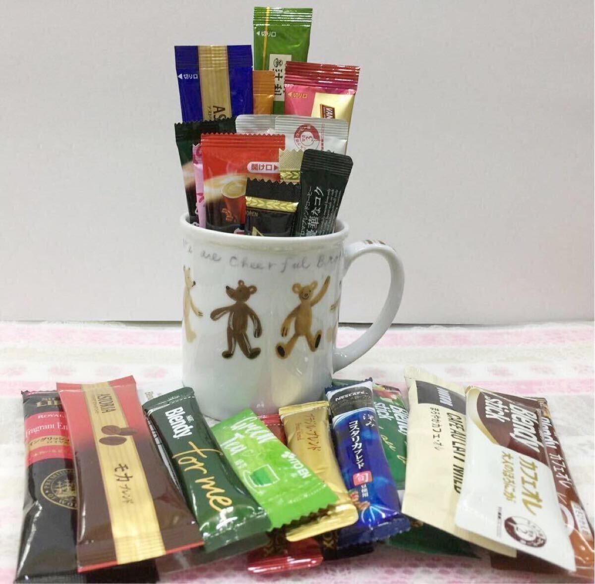 200円～「大好評(píng)！スティック飲料福袋」送料230円＊コーヒー?カフェオレ?紅茶?煎茶?ココア等?忙しい時(shí)に便利☆職場(chǎng)にも(^-^)アイス入
