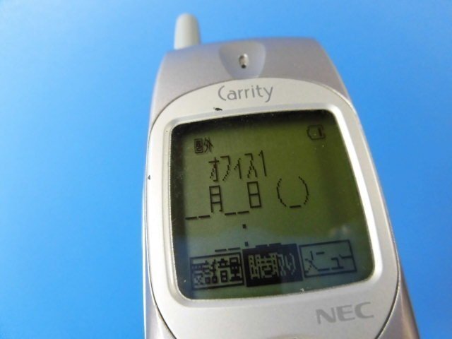▲Ω ZZA1 6406◆) 保証有 NEC Carrity-SX PS6C-SX デジタルコードレス電話機 初期化済 領(lǐng)収書発行可 同梱可