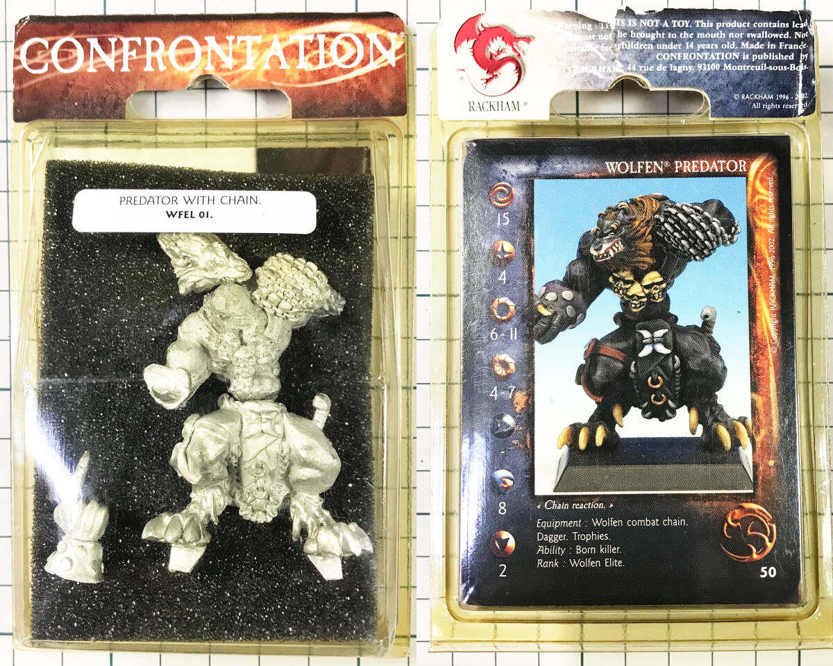 ■RACKHAM confrontation■Wolfen Predator with Chain_WFEL 01■（絶版）送料込み