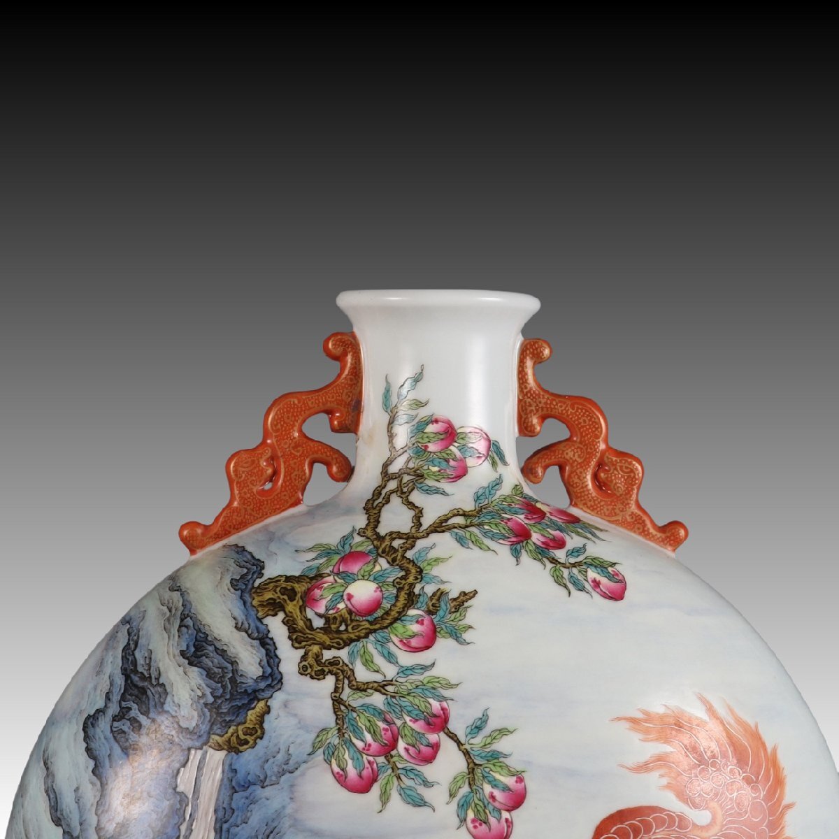 中国美術 大清同治年製 帽筒陶器 龍鳳呈祥 年代品 骨董 中国美術 大清同治年製 帽筒陶器 龍鳳呈祥 年代品 骨董