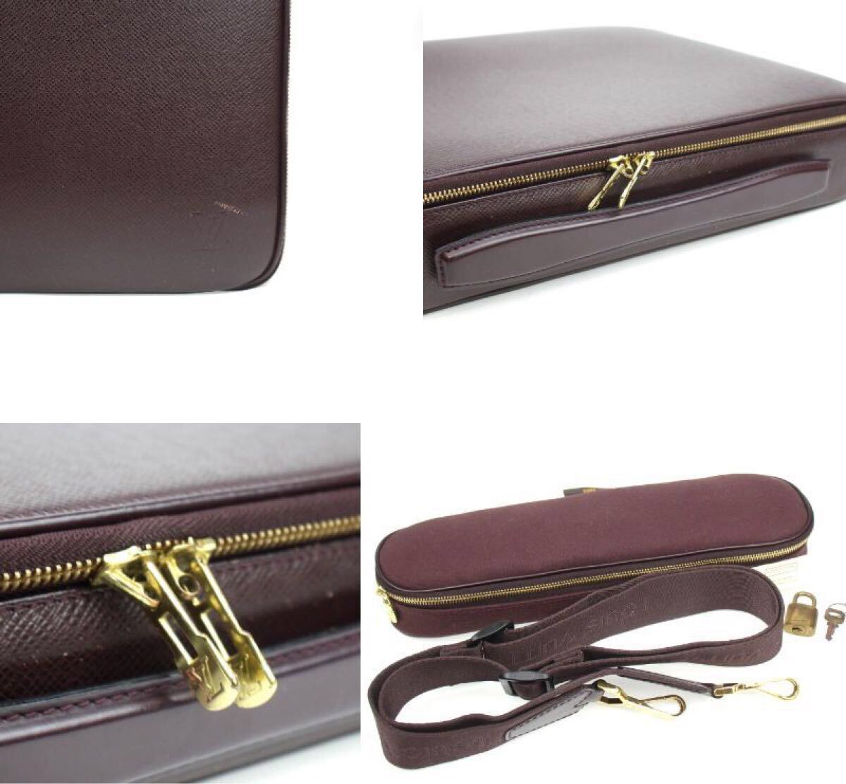 ◆ LOUIS VUITTON / ルイ ヴィトン ポルト オルディナトゥール オデッサ M30836 ハンドバッグ ブリーフケース タイガーレザー 153031_画像5