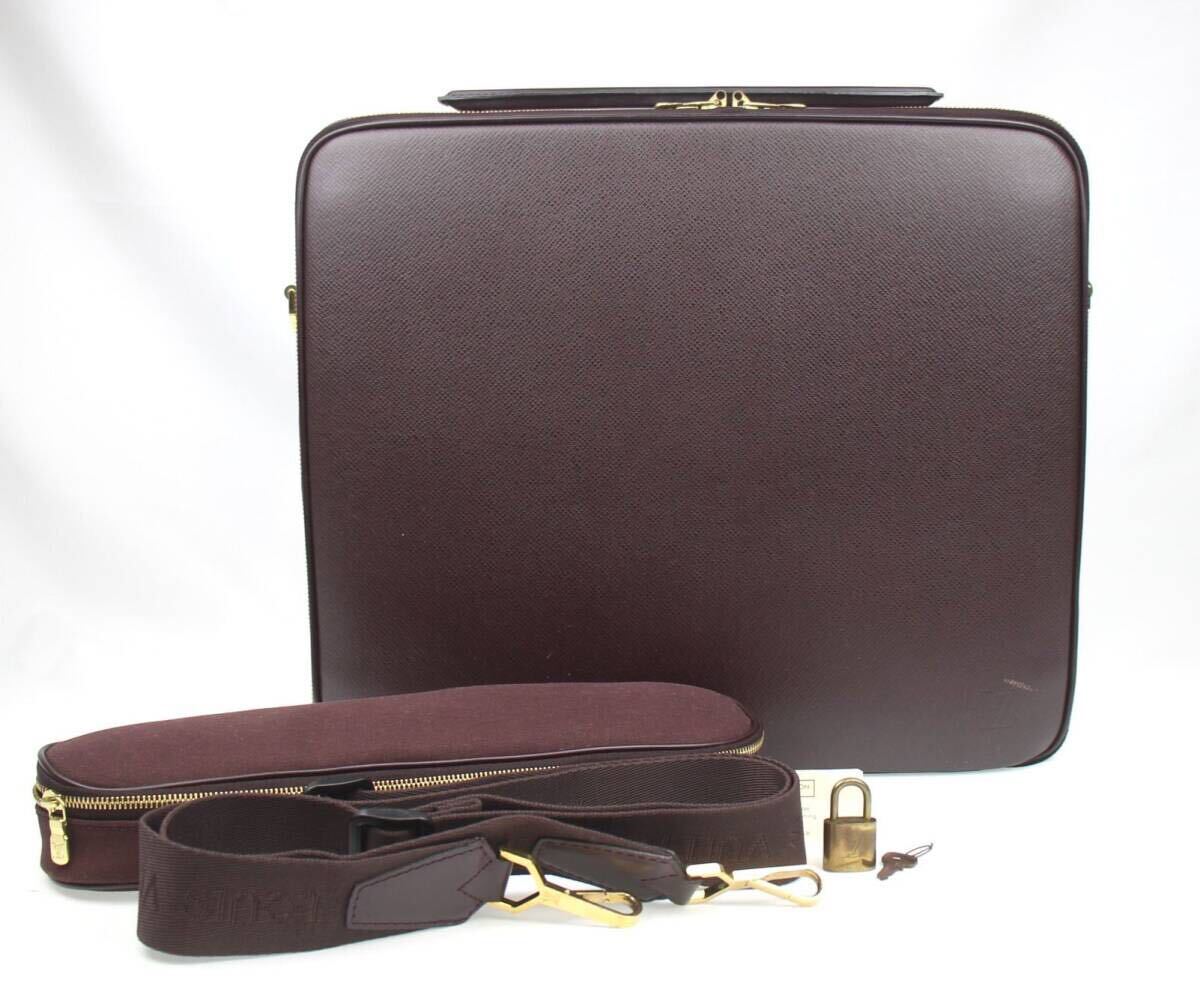 ◆ LOUIS VUITTON / ルイ ヴィトン ポルト オルディナトゥール オデッサ M30836 ハンドバッグ ブリーフケース タイガーレザー 153031_画像1