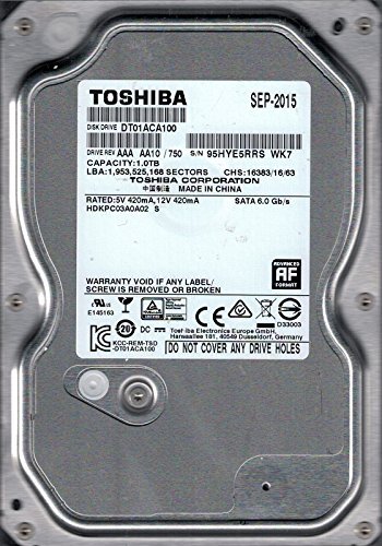 [ б/у ]Toshiba DT01ACA100 AAA AA10/750 1TB.