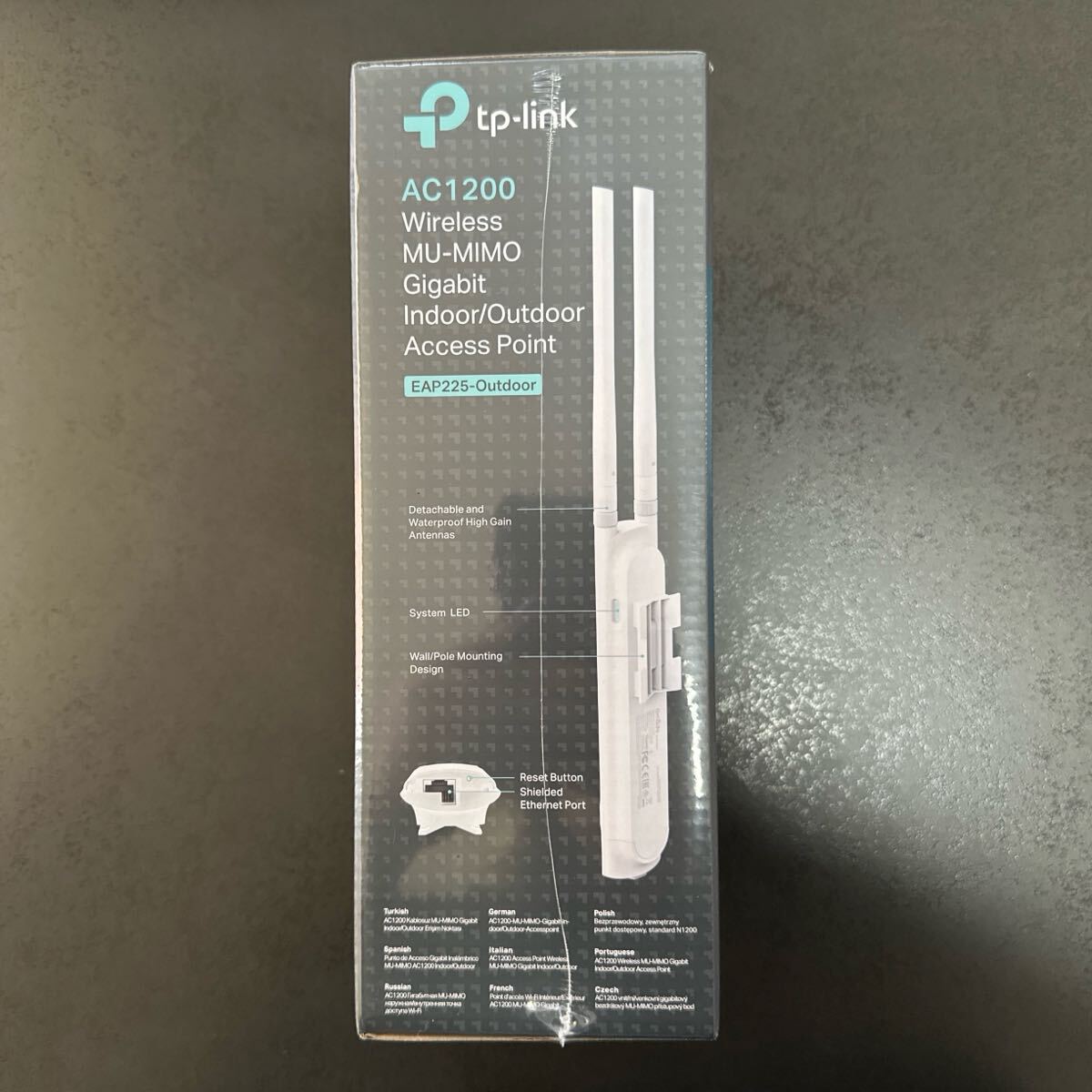 *NO.250606* ④ не использовался товар tp-link Omado AC1200 EAP225-Outdoor беспроводной Giga bit MU-MIMO наружный доступ отметка 