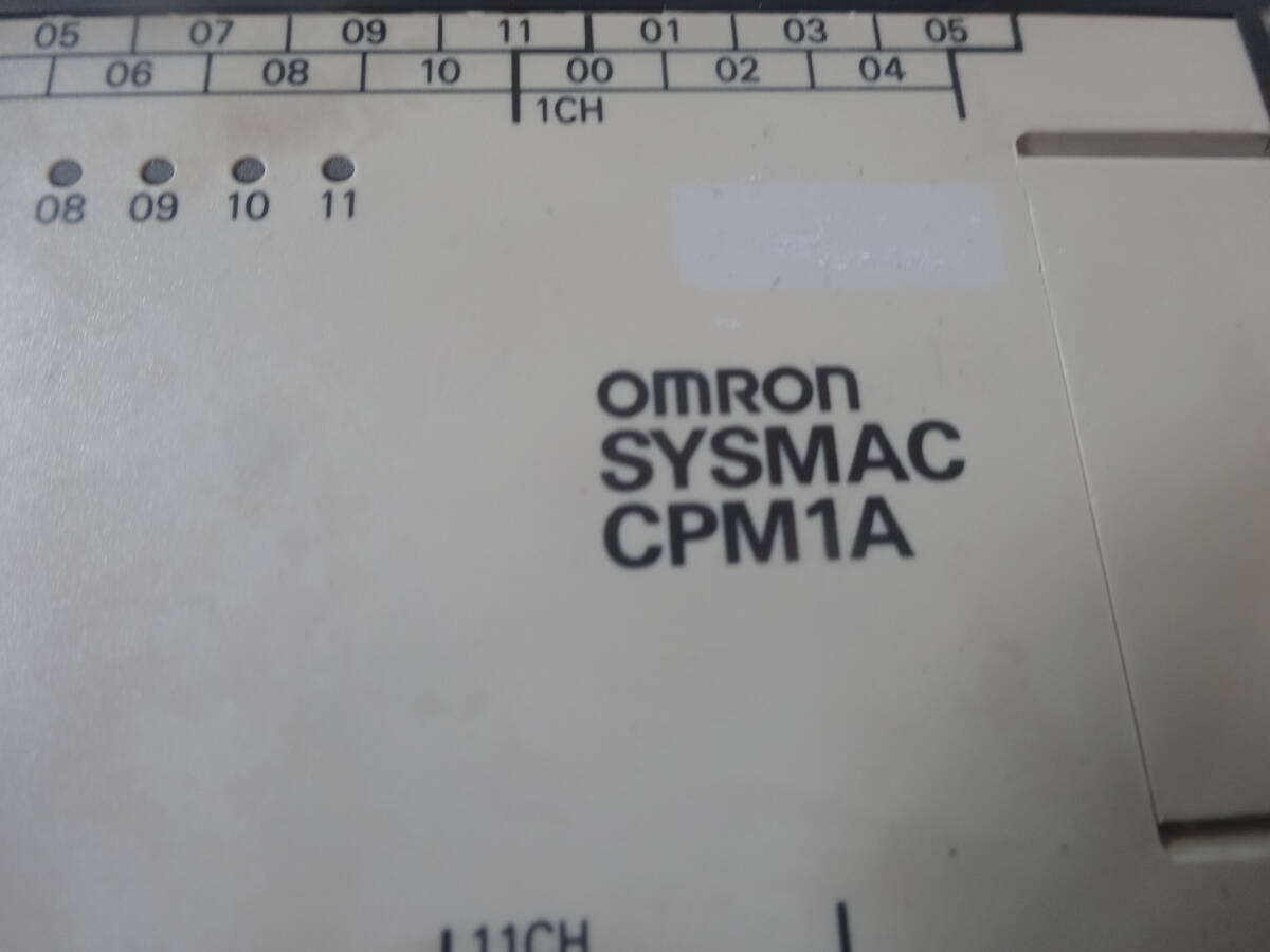 OMRON オムロン CPM1A-30CDR-D プログラマブルコントローラー_画像3