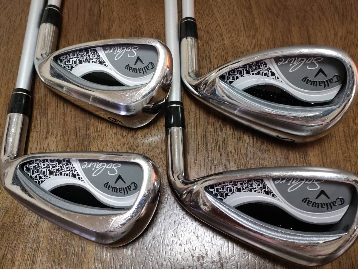 # Callaway soleil женский железный 4 шт. комплект!#